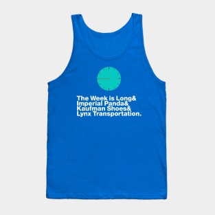 Stranger Things Long Week Tank Top